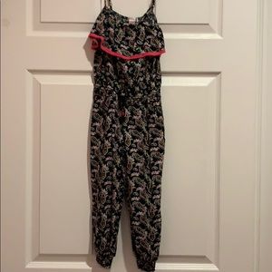 Girls spaghetti strap romper